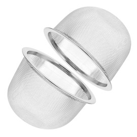 SHERCHPRY 2 Infusores De Té De Acero Inoxidable Colador De Malla Fina Reutilizable Para Hojas Sueltas Uso En Teteras Y Tazas Filtración Precisa Fácil Limpieza