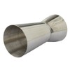 Accessotech Steel Jigger Single Double Shot Shorts Drink Spirit Measure