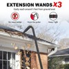 Sealegend Gutter Cleaning Tools for 2-1/2 in. Wet/Dry Vacuum Cleaner,