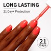 Firedeep Coral Gel Nail Polish, 0.54 Fl Oz Large Bottle