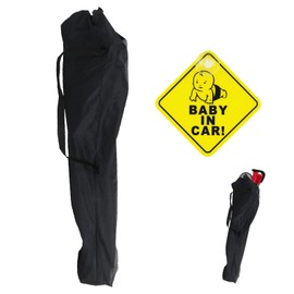 Katslyn Stroller Bag for Airplane, Pram Travel Bag, Comes with 1 Car Sticker, with Shoulder Strap, Easy to Carry and Store, Suitable for Baby Strollers