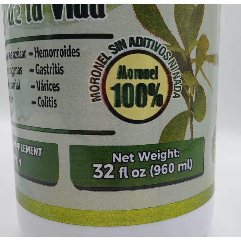 Green Remedios Moronel 32 oz Suplemento Natural Planta de La
