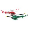 ATLANTIS TOY & HOBBY Plastic Model KIT Helicopter, Green,Red