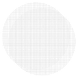 ONLYKXY 2pcs White Steamer Liners Reusable Round Non-stick Silicone Mesh Mat Pad for Home Kitchen Restaurant Bamboo and Metal Steamer Steamed Buns Dumplings Baking Pastry Mesh Mat (25cm/9.84inch)