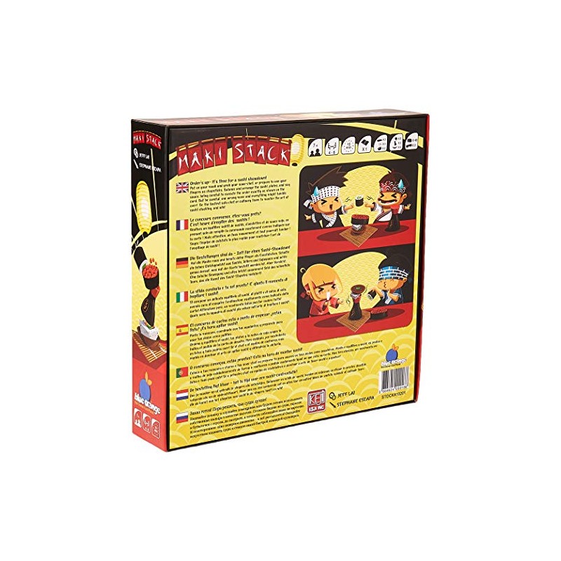 Blue Orange BLUMAK01 Maki Stack, Mixed Colours