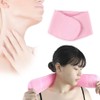 Mizcos Neck Wrinkle Removal Moisturizing Band Neck Mask Patch Lifting Home Care, 2 Pieces, Pink / 미즈코스 목주름 없애기 보습 밴드 넥 마스크 패치 리프팅 홈케어, 2개, 핑크