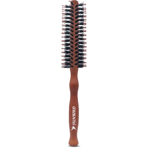 SUNBIRD Professional Curling and Straightening Styling Brush - Nylon &