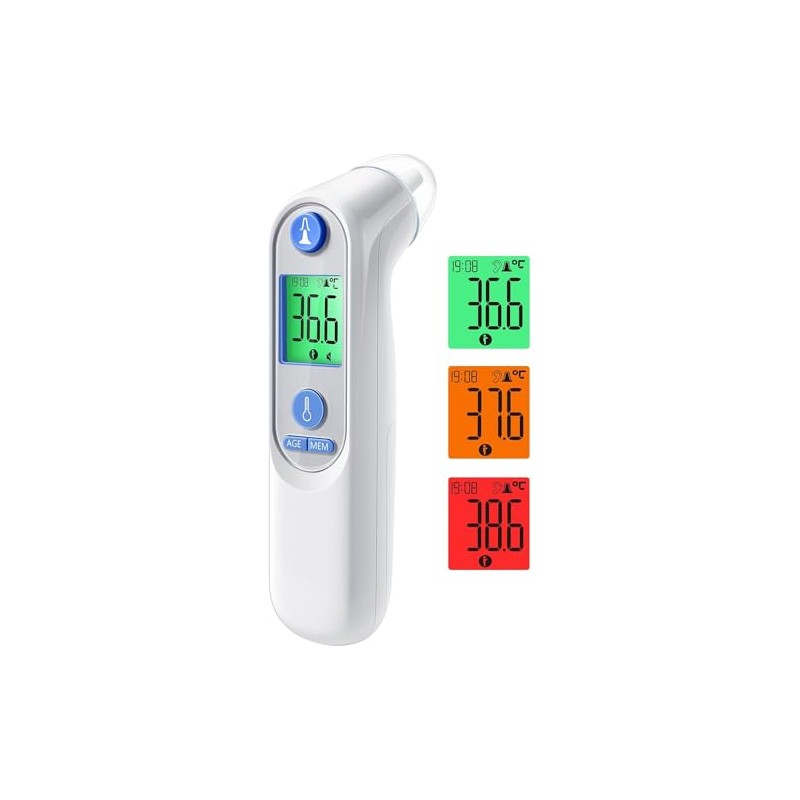 Digital Infrared Ear Thermometer for Babies, Adults & Seniors -