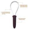 BOTH WINNERS Dual-Sided Shedding Blade with Stainless Steel Blade De-Shedding