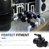 4724 2-Port 1-1/2 to 2-Inch Black Positive Seal Valve Replacement