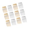 Mikinona 12pcs Women Side Hair Combs Hair Styling Combs Tiny