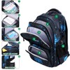 Primary and Secondary School Students Backpack Waterproof Schoolbag with Lunch