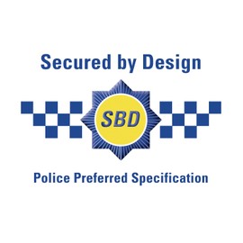 Minder® 140db Police Approved Mini Minder Loud Personal Staff Panic Rape Attack Safety Security Alarm Keyring w/Torch - Secured by Design Approved (Police Preferred Specification) (Black)
