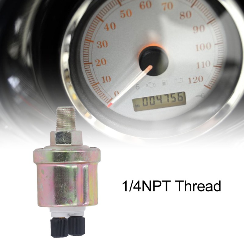 Oil Pressure Sensor 1/4 NPT 0 To 10 Bar Engine