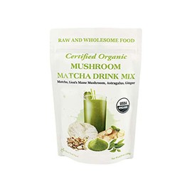 Chérie Sweet Heart Mezcla Para Bebida De Matcha Con Hongos Cherie Sweet Heart, 40 Porciones, 118 G, Té Verde Matcha Japonés En Polvo Con Hongo Melena 