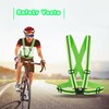 Flotory 12 Pcs Reflective Safety Vests Adjustable Reflective Straps Gear