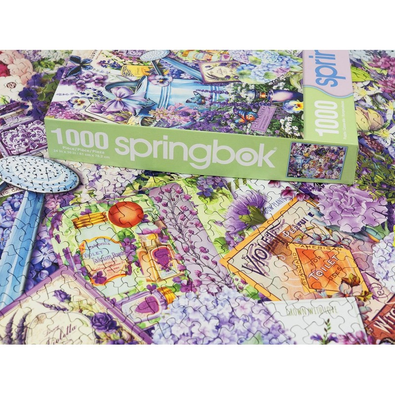 Springbok Purple Passion 1000 Piece Jigsaw Puzzle for Adults -
