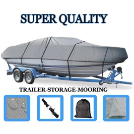 SBU GREY BOAT COVER FOR CHAPARRAL BOATS 2000 SL 1990 1991 1992 1993