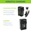 Wasabi Power DB-110 Battery (2-Pack) and Charger for Ricoh GR