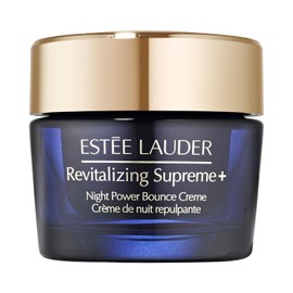 Estée Lauder Revitalizing Supreme+ Night Power Bounce Crème Moisturizer with Peptides – Crema nocturna transformadora con péptidos. Mejora la firmeza y elasticidad con 8 potentes ingredientes que apoyan el colágeno natural.