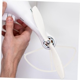 CIYODO 4pcs Quick Release Protectors Guards for White Bumpers Easy Installation Safeguard Propellers from Damage Crashes