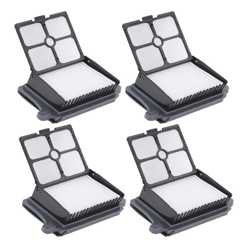 4PCS Vacuum Cleaner Filter Kit ABS Replacement Filter Part Accessories