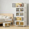 Closet Mueble Armarios Organizador Ropa Plegable Ruedas 360°