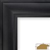 Craig Frames Dakota, 16 x 22 Inch Satin Black Picture