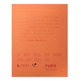 Yupo Paper L21-YUP197W912 White Sheets, 9" x 12", 10 count