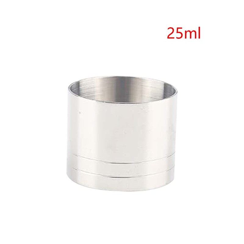 AIXXCUVQ 25ml Measuring Cup Bar Metal Laboratory Cylinder Jug Mixing