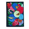 Evergreen Hydrangea Happiness Garden Waffle Flag