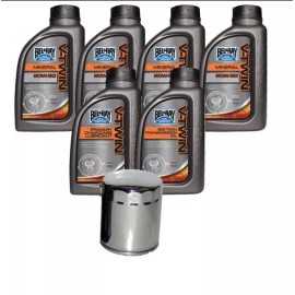 RPM Oil Kit Oil Change Kit Bel-Ray Harley V-Twin Primary/Transm