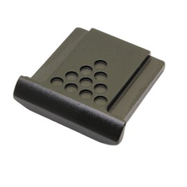 F-Foto Metal Hot Shoe Cover, Compatible with all Brands, Hot Shoe Cover for Strobe & Contact Protection, blk