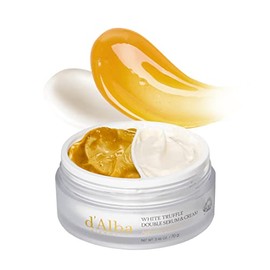 D’ALBA PIEDMONT – White Truffle Double Serum & Cream 70 g – crema hidratante facial coreana 2 en 1 con sérum facial, ácido hialurónico y centella asiática