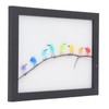 Sea Glass Rainbow Birds Wall Decor Seaglass Colourful Bird Art