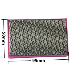 Diamond Hand Pad, 400 Grit Diamond Hand Polishing Pad Electroplated Polishing Pad, Hand-Held Sanding Block, 1 Pcs