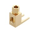 Jopto 4PCS Hi-end Banana to Spade Adapter Audio Speaker Cable
