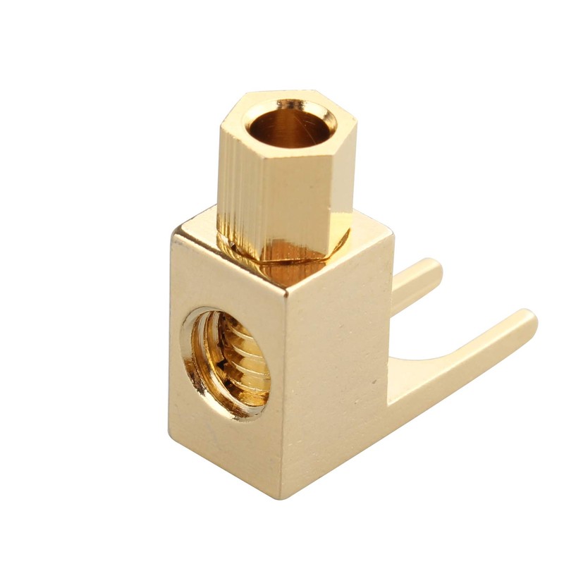 Jopto 4PCS Hi-end Banana to Spade Adapter Audio Speaker Cable