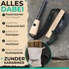 Set: Fire Steel 10 mm + 6 x Tinder |