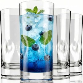 Bravario Vasos de plástico irrompibles de 17 onzas, aptos para lavavajillas, inastillables, 100% tritan, sin BPA, reutilizables, para exteriores, jueg