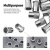 Gueenky Pack of 20 Rivet Nuts M12 Stainless Steel Rivet