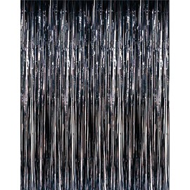 Mr. Gadget Solution® 1-pk Shimmer Foil Door Curtains for party Decorations.