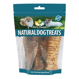 Pet's Choice Naturals Natural Dog Treats, Beef Trachea, 4Count, (BF-Trachea)