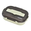 Portable Kids 304 Stainless Steel Lunch Box 1.3L Four Compartment