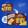 Lance Sandwich Cookies, Nekot Lemon Creme, 10 Individually Wrapped Packs,