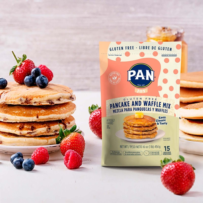 P.A.N Pancake and Waffle Mix – Gluten Free 1 lb.