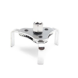 AMSAMOTION Ölfilterschlüssel Universal 3-armig Ölfilter Schlüssel Verstellbares Auto Ölfilter Werkzeug mit Antriebsadapter für Ø 64-116mm Durchmesser Autos, Motorräder, LKW