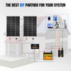 ECO-WORTHY 200 Watt Bifacial Solar Panel 2pcs 100 Watt Monocrystalline