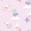 Bedtime Originals Tiny Dancer Fitted Crib Sheet - Pink, Animals,