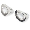 2Pcs Climbing Hangers Stainless Steel Durable Sturdy Smooth Convenient Rock